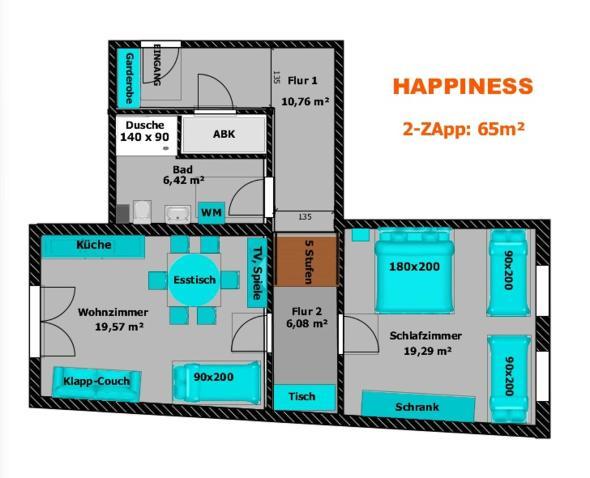 Happiness 2-Zapp 1-Og Hofgeismar-Zentrum! エクステリア 写真